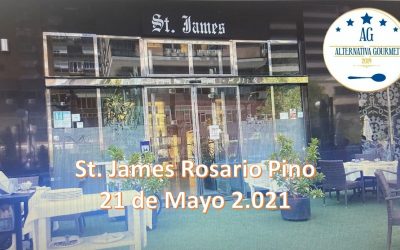 Cena Gastronómica St James – Rosario Pino (21 de Mayo 2.021)