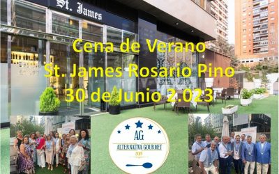 Cena de Verano 2.023 en Restaurante St. James Rosario Pino (30 de Junio 2.023)